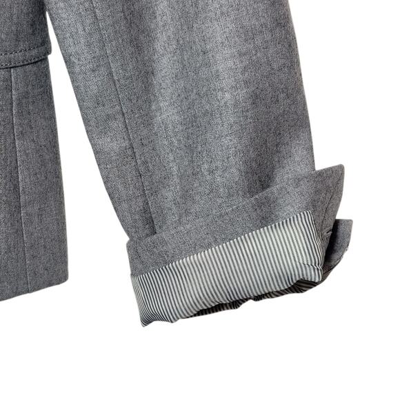 J.Crew Schoolboy Wool Blazer Gray Single Breasted Tailored Classic Office Chic 6 - Picture 14 of 16